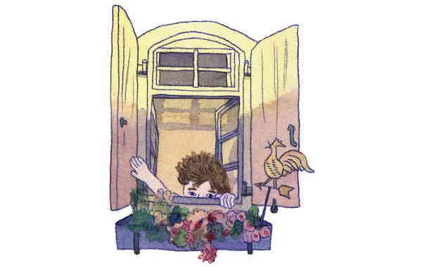 Illustration zu 'Ich lieb den Frühling' von Markus Lefrançois