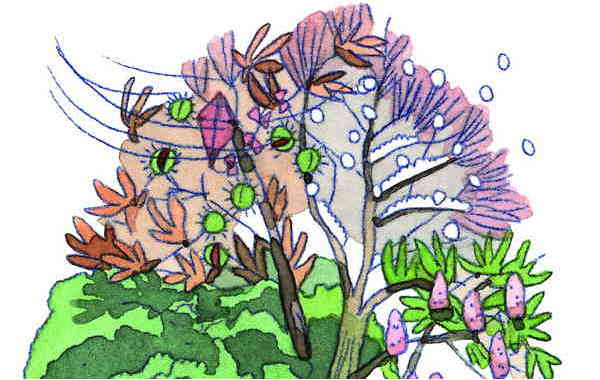 Illustration zu 'Wenn die wilden Winde stürmen' von Markus Lefrançois