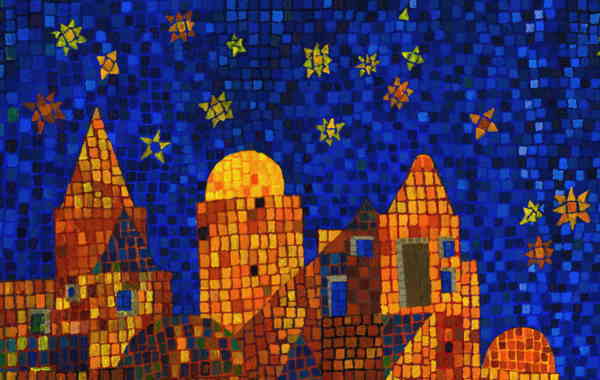 Illustration zu 'C'était la veill' de Noël' von Frank Walka