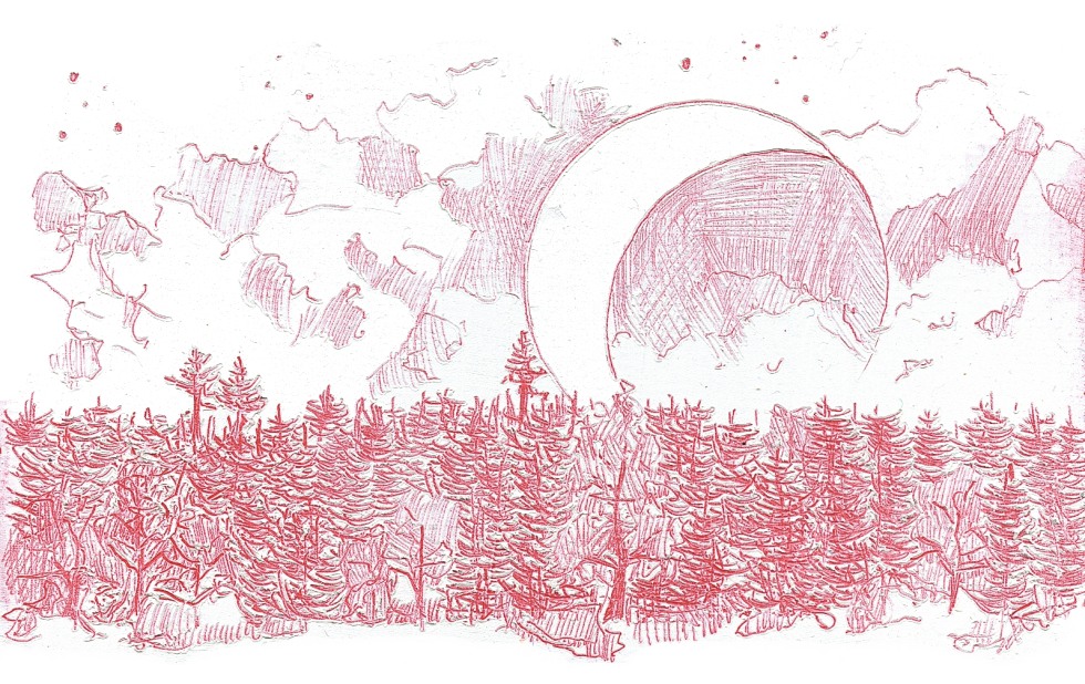 Illustration zu »Nun schweigt die Höh« von Frank Walka