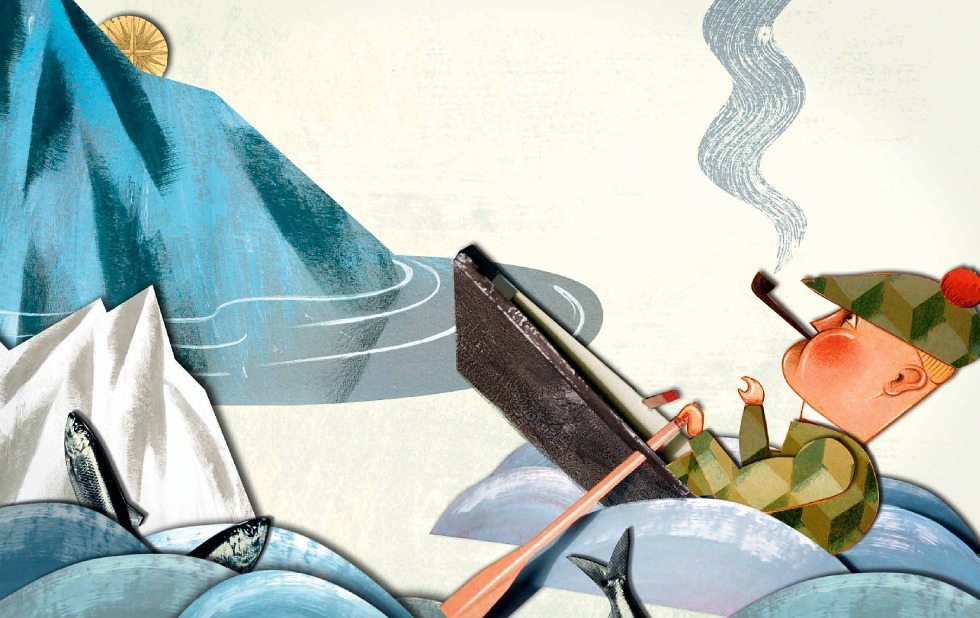 Illustration zu »Ich weiß nicht, was soll es bedeuten« von Christoph Mett