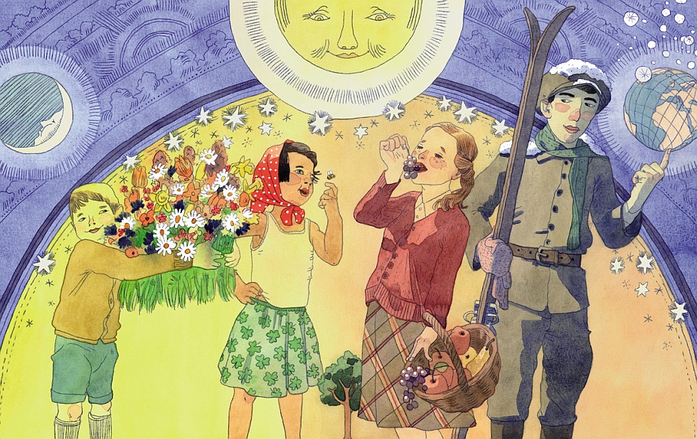 Illustration zu »Es war eine Mutter« von Markus Lefrançois