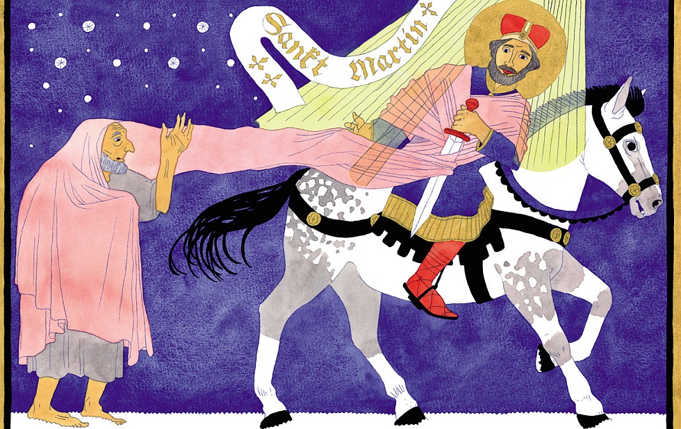 Illustration zu »Sankt Martin« von Markus Lefrançois