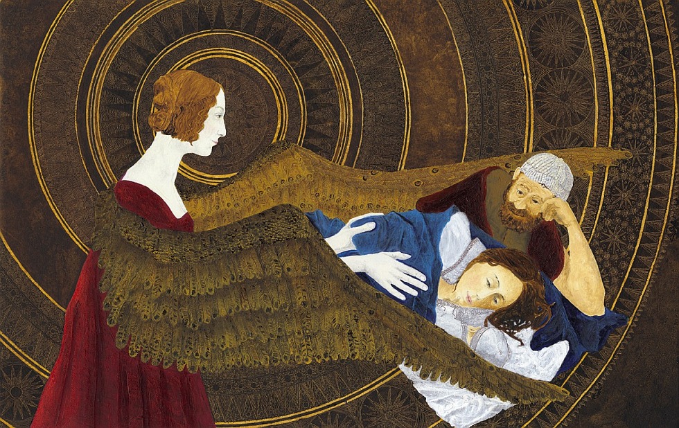 Illustration zu »Es ist ein Ros entsprungen« von Frank Walka