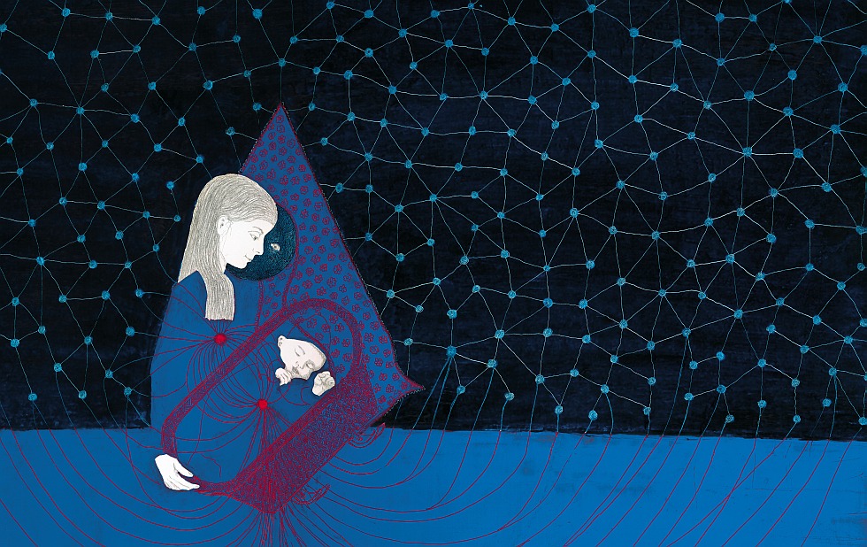 Illustration zu »All the pretty little horses« von Frank Walka