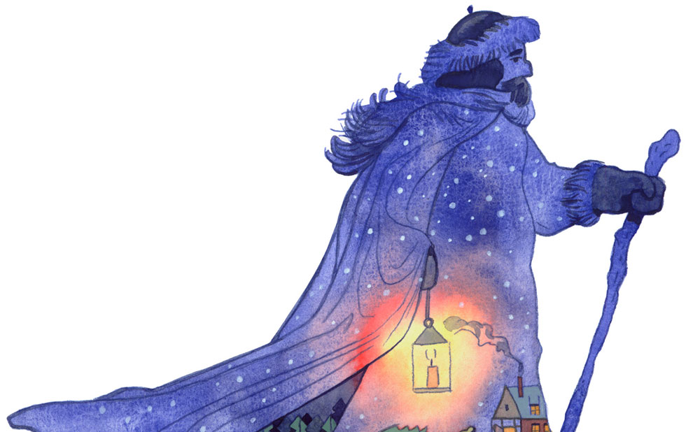 Illustration zu »So singen wir den Winter an« von Markus Lefrancois