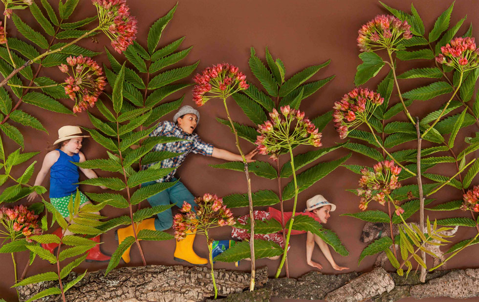 Illustration zu »Prom’nons-nous dans les bois / In den Wald woll’n wir geh’n« von Jan von Holleben