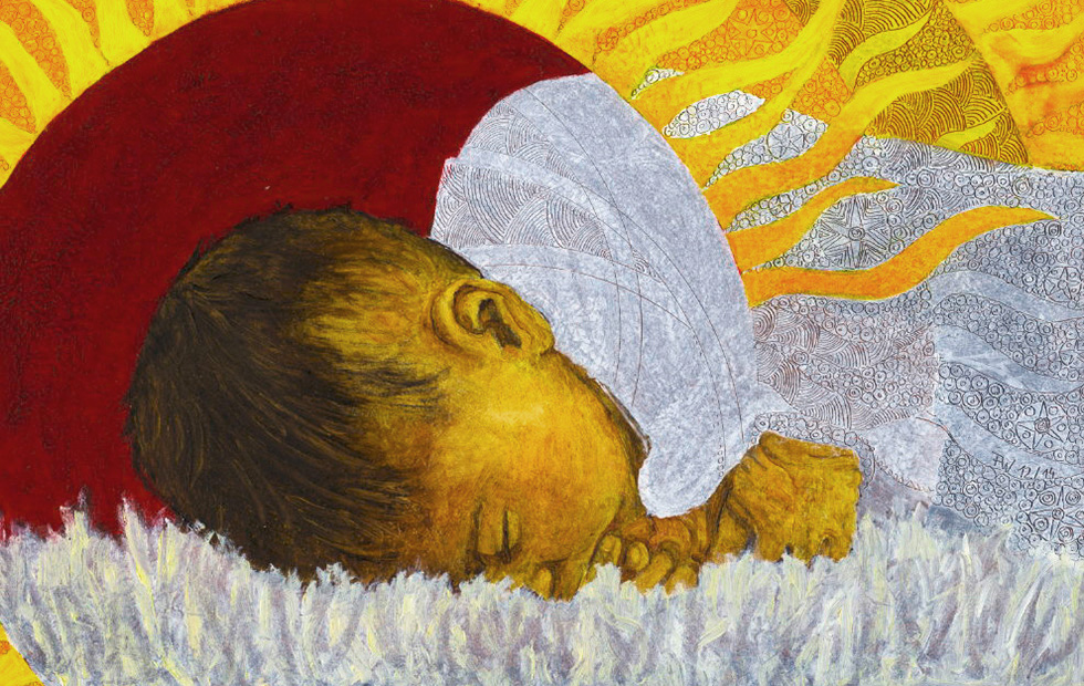 Illustration zu »Albricias, albricias« von Frank Walka